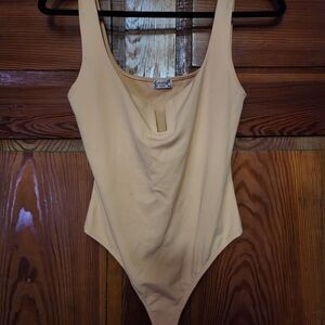 Seamless Tan Shapewear Bodysuit